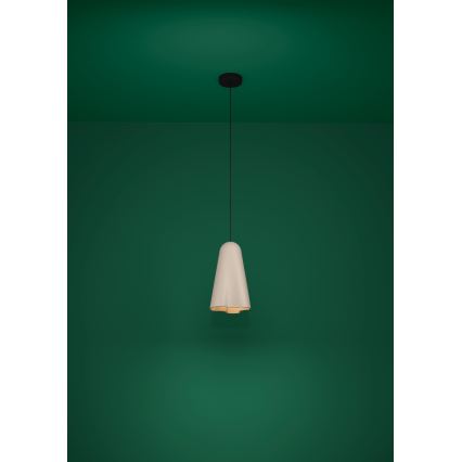 Eglo - Chandelier on a string 1xE27/40W/230V beige