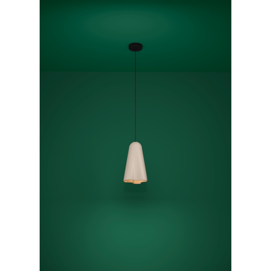 Eglo - Chandelier on a string 1xE27/40W/230V beige