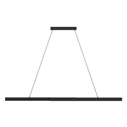 Eglo - LED Dimmable chandelier on a string LED/20W/230V 3000K black