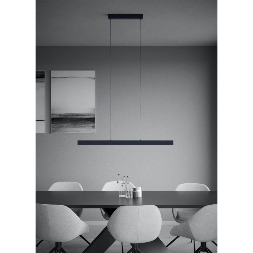 Eglo - LED Dimmable chandelier on a string LED/20W/230V 3000K black