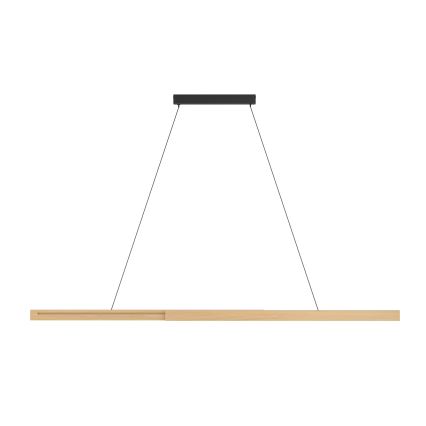 Eglo - LED Dimmable chandelier on a string LED/21W/230V 3000K brown