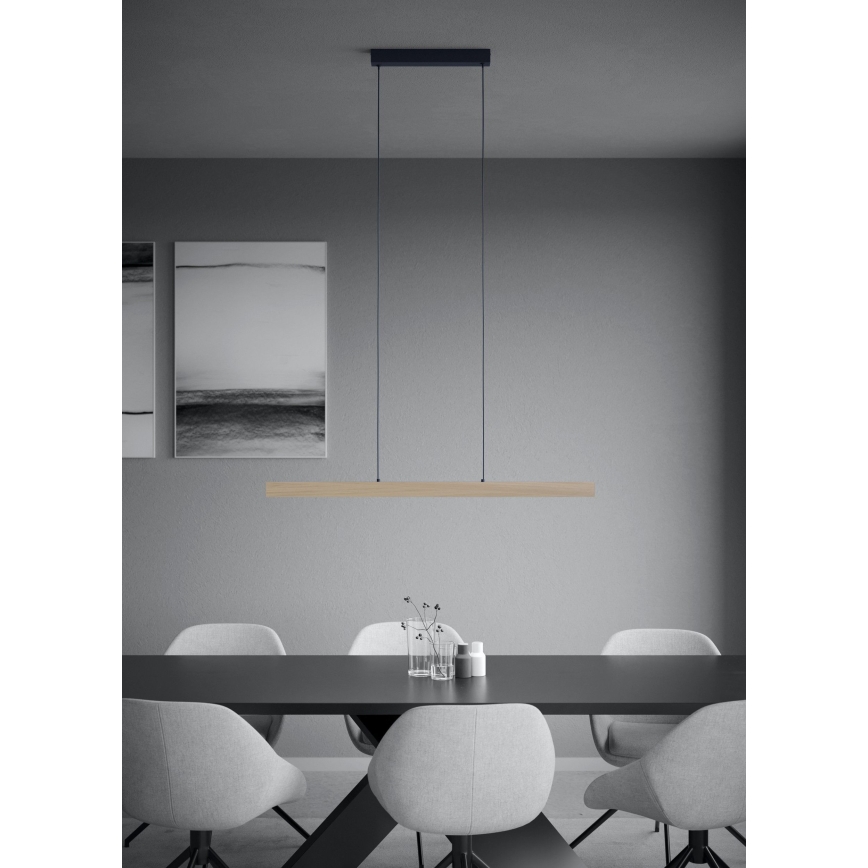 Eglo - LED Dimmable chandelier on a string LED/21W/230V 3000K brown