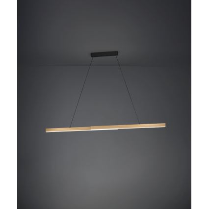 Eglo - LED Dimmable chandelier on a string LED/21W/230V 3000K brown