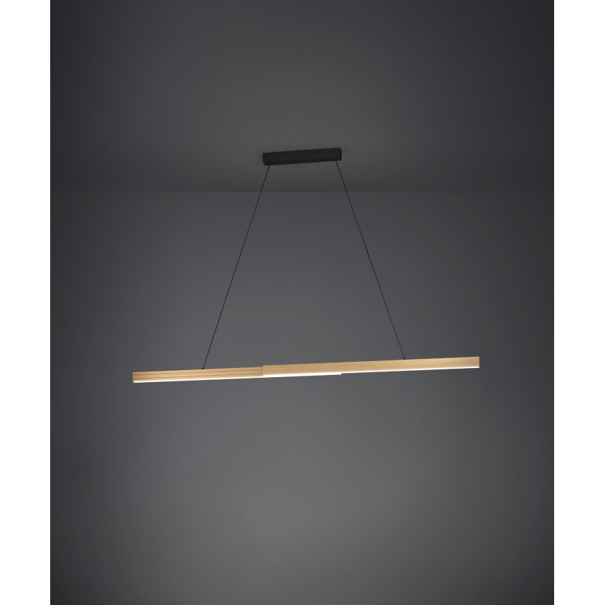 Eglo - LED Dimmable chandelier on a string LED/21W/230V 3000K brown
