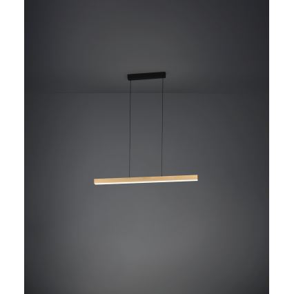 Eglo - LED Dimmable chandelier on a string LED/21W/230V 3000K brown