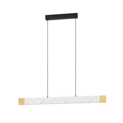 Eglo - LED Dimmable chandelier on a string LED/22,2W/230V 3000K brown/grey