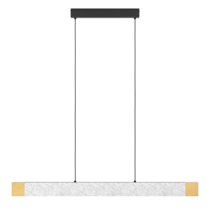 Eglo - LED Dimmable chandelier on a string LED/22,2W/230V 3000K brown/grey