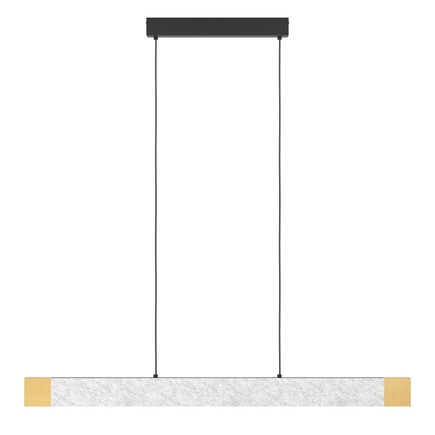 Eglo - LED Dimmable chandelier on a string LED/22,2W/230V 3000K brown/grey
