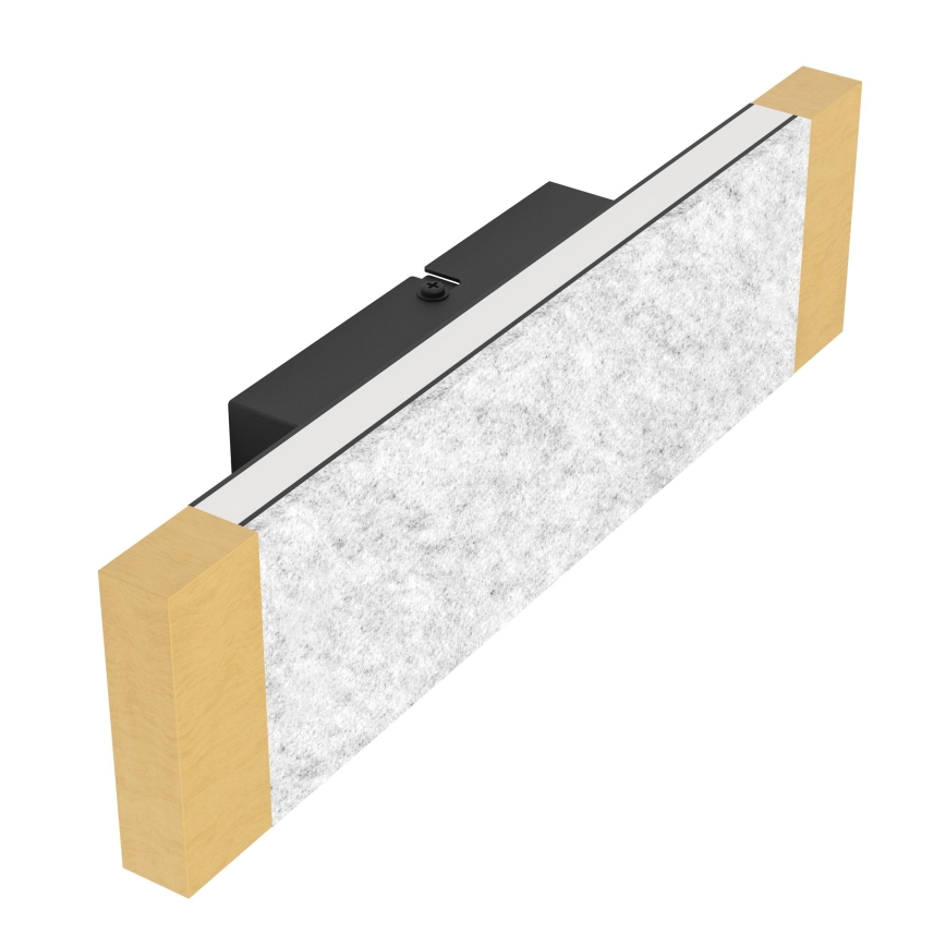 Eglo - LED Wall light 2xLED/5,4W/230V 3000K brown/grey