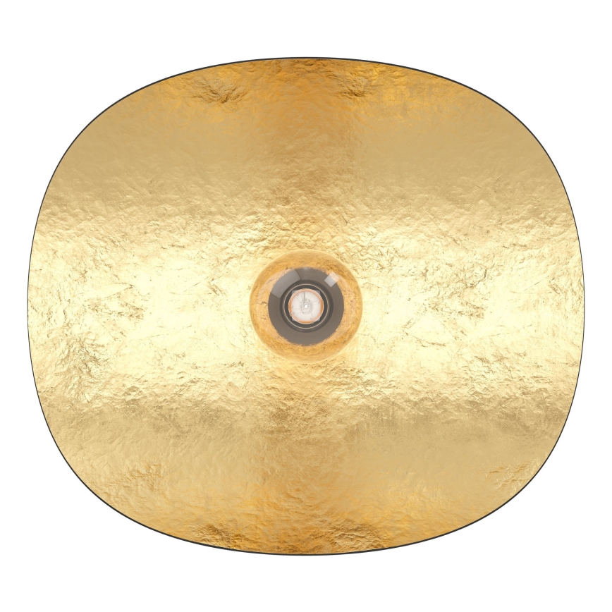 Eglo - Ceiling light 1xE27/40W/230V black/gold