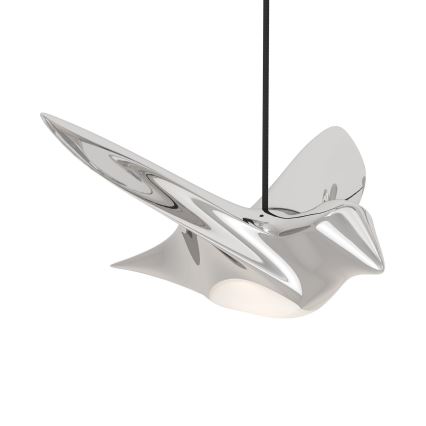 Eglo - LED Dimmable chandelier on a string 17xLED/3W/230V 3000K shiny chrome