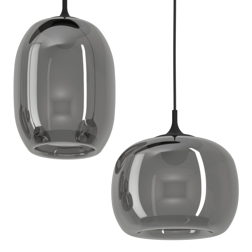 Eglo - LED Dimmable chandelier on a string 6xLED/3,7W/230V 2700-6500K smoky + remote control