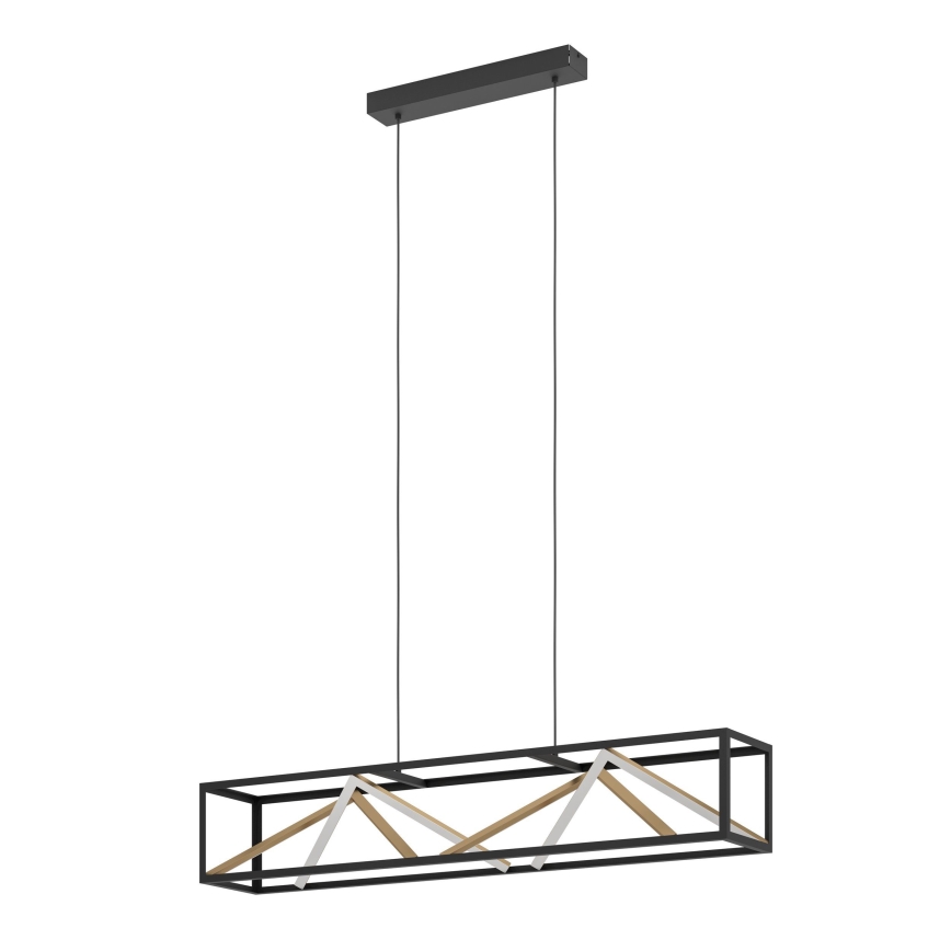 Eglo - LED Dimmable chandelier on a string LED/46W/230V 2700-6500K black/gold + remote control