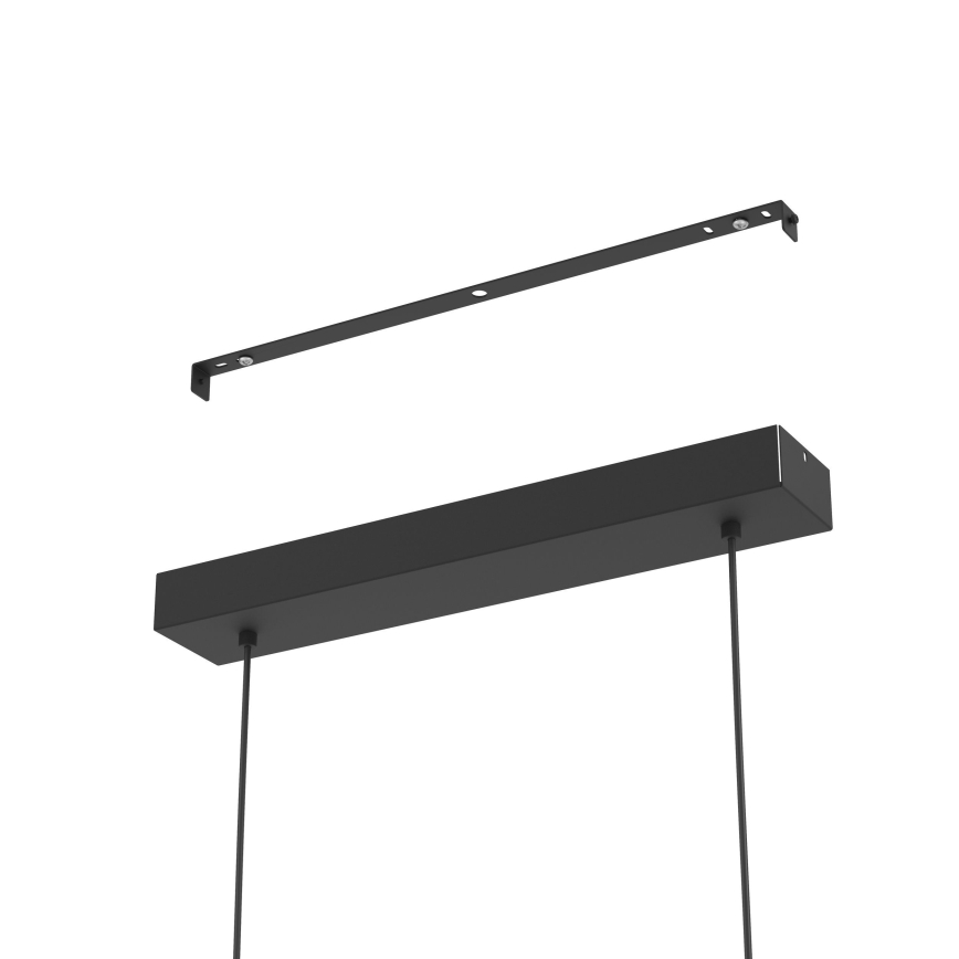Eglo - LED Dimmable chandelier on a string LED/46W/230V 2700-6500K black/gold + remote control