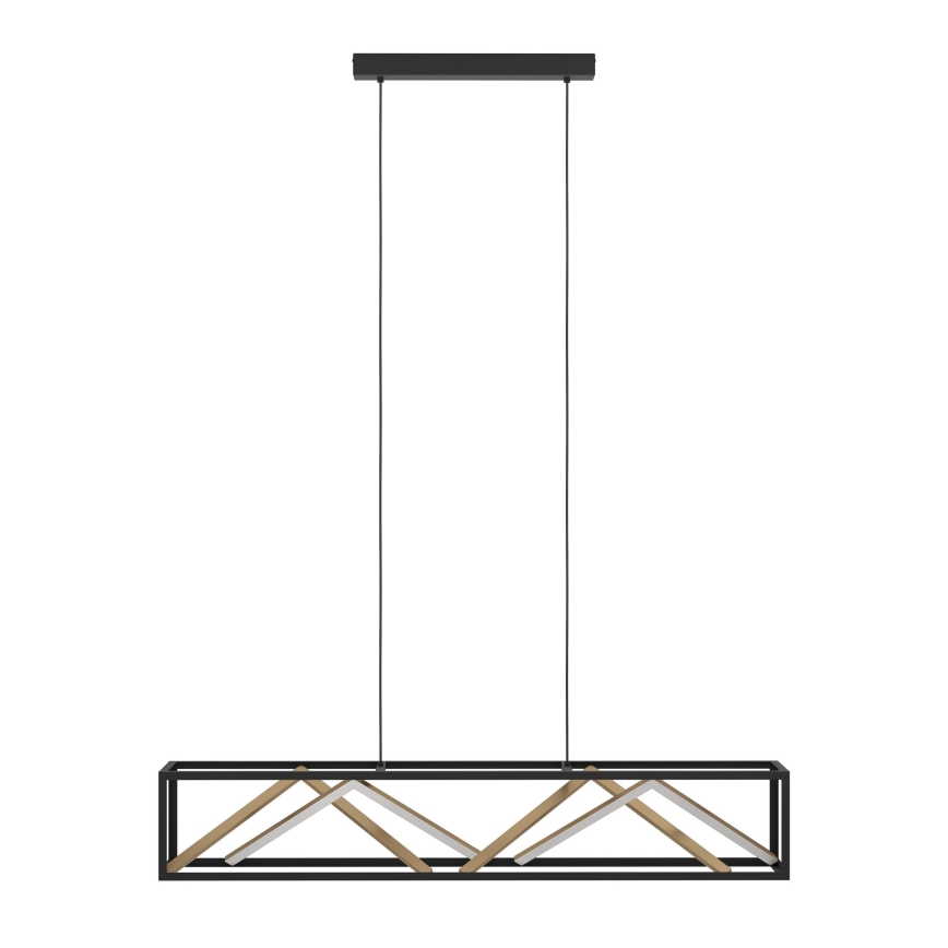 Eglo - LED Dimmable chandelier on a string LED/46W/230V 2700-6500K black/gold + remote control