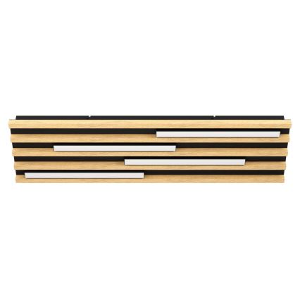 Eglo - LED Dimmable ceiling light 4xLED/9W/230V 3000K 22x78 cm brown