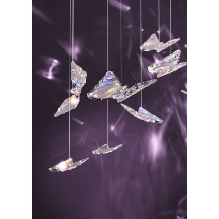 Eglo - LED Dimmable Cable Pendant Light 6xLED/4.2W/230V black/clear