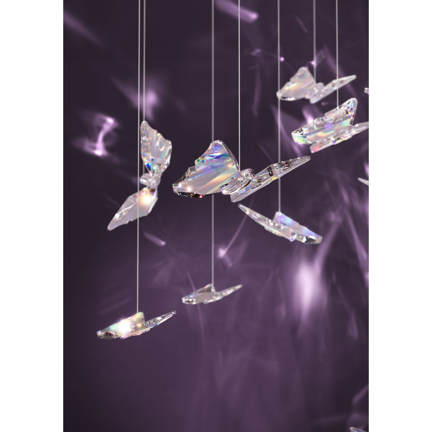 Eglo - LED Dimmable Cable Pendant Light 6xLED/4.2W/230V black/clear