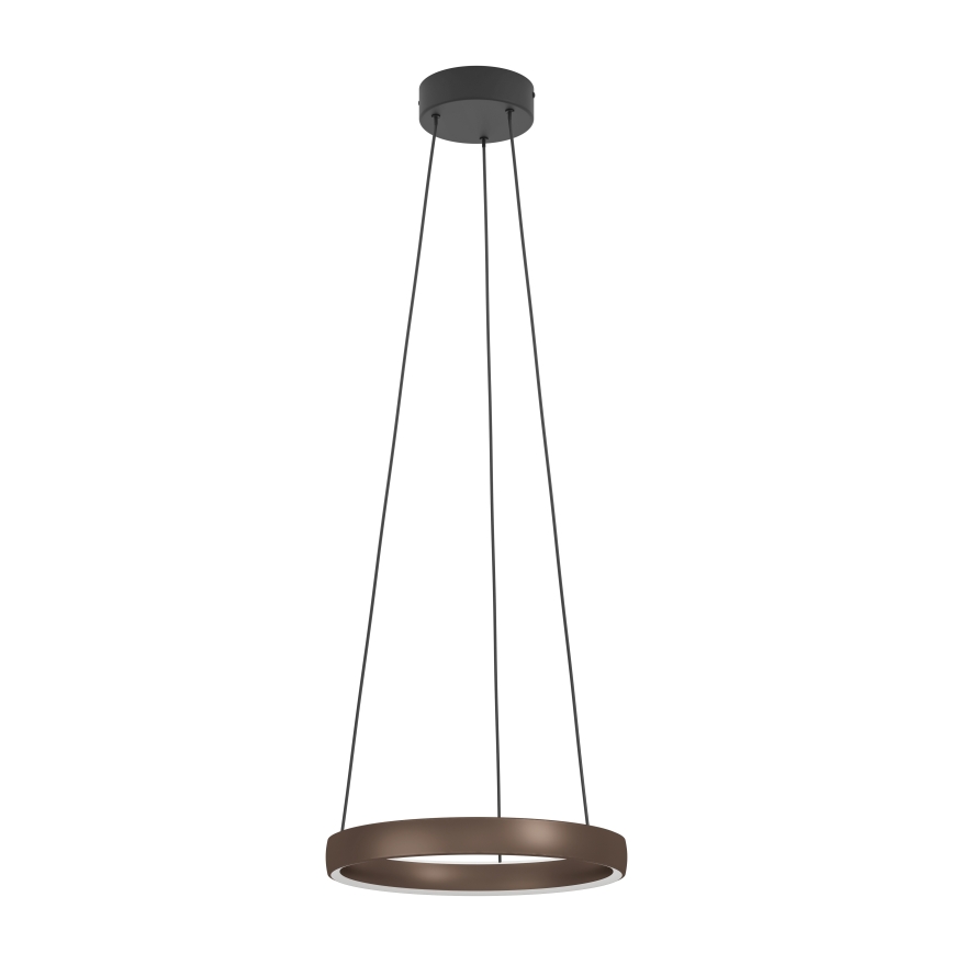 Eglo Stars of Light - LED Dimmable Pendant on Cable with Motion Sensor 2×LED/25W/230V 2200–6500K Ø 80 cm Brown