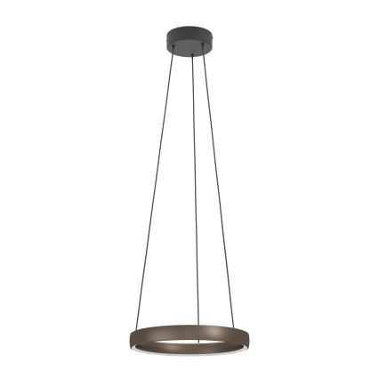 Eglo Stars of Light - Dimmable LED cable pendant with motion sensor, 2xLED/19W/230V, 2200-6500K, Ø 55 cm, brown