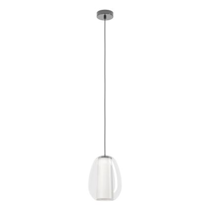 Eglo - Dimmable LED cable pendant LED/7W/230V + LED/1,6W 2200-6500K polished chrome