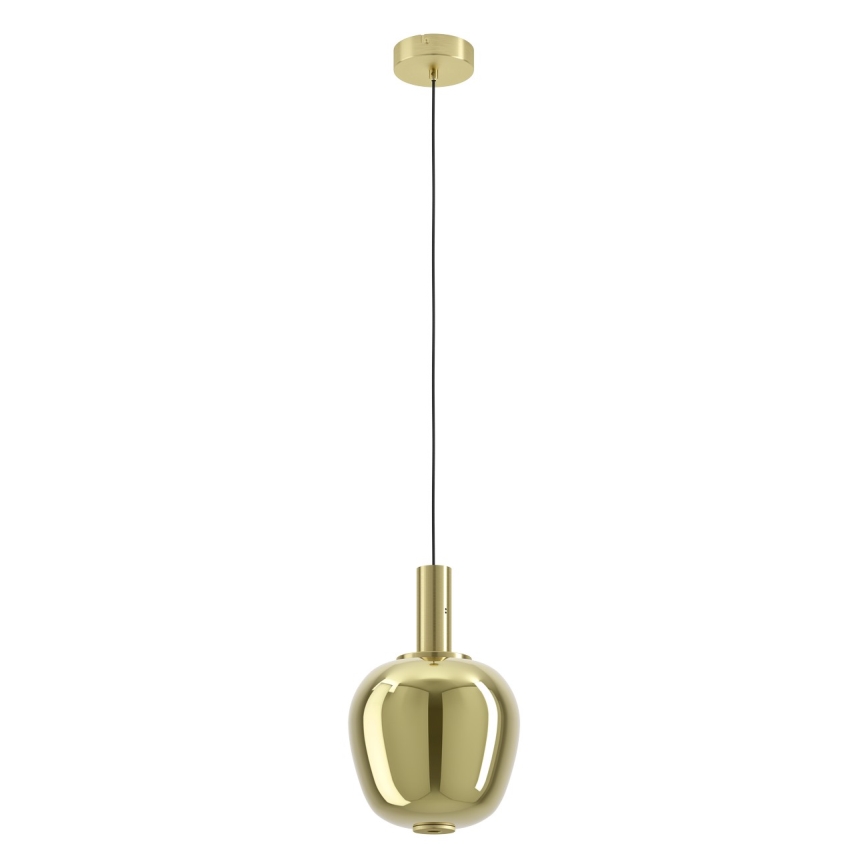 Eglo - Dimmable LED cable-suspended pendant light LED/6W/230V + LED/1,6W gold