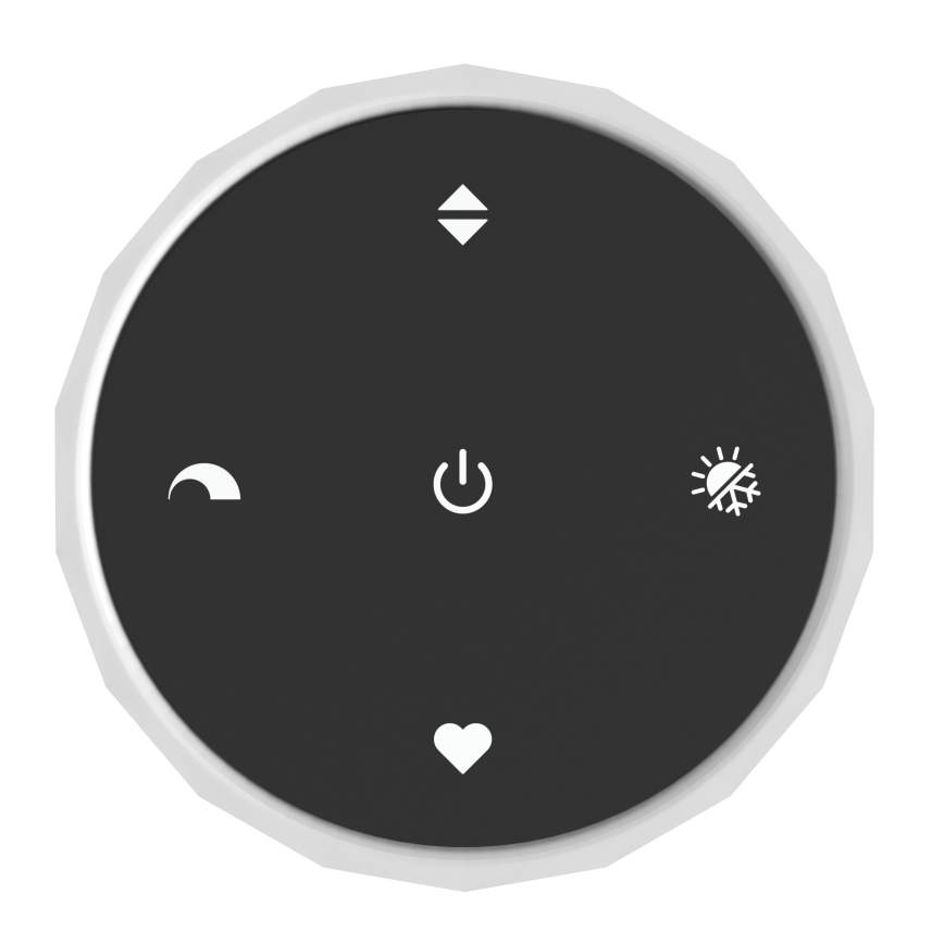 Eglo - Dimmable LED Cable Pendant Light LED/5.8W/230V 2200-6500K beige/smoke + remote control