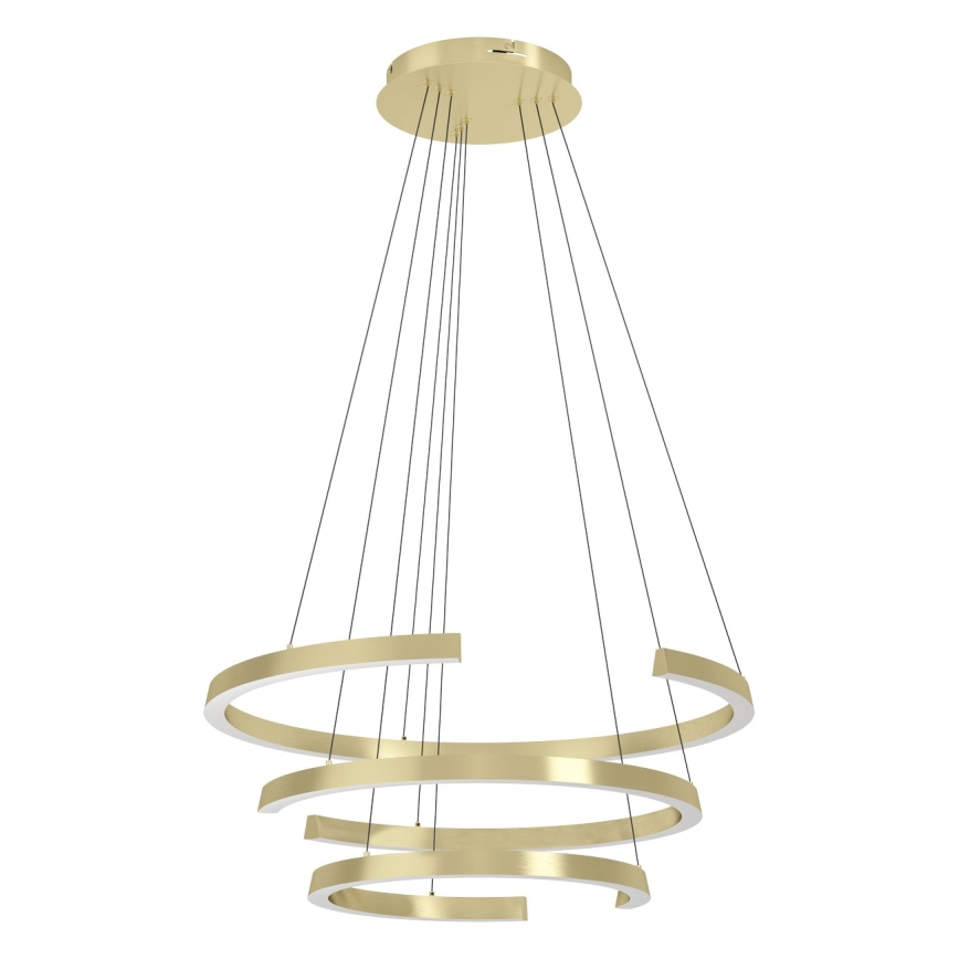 Eglo - LED Dimmable Cable Pendant LED/50W/230V 2200-6500K Gold + Remote Control