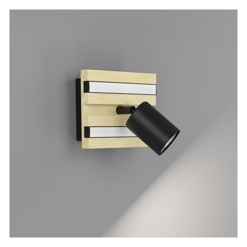 Eglo - LED Wall Spotlight LED/2.2W/230V + 2xLED/1.2W + 2xLED/2W beige/black