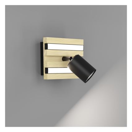 Eglo - LED Wall Spotlight LED/2.2W/230V + 2xLED/1.2W + 2xLED/2W beige/black