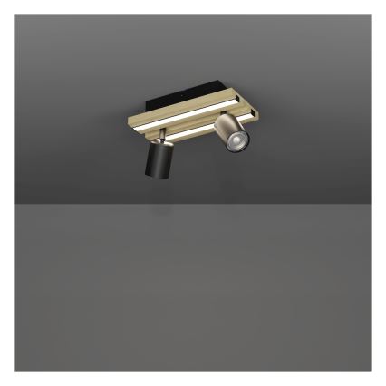 Eglo - LED spotlight 2x LED/2.2W/230V + 2x LED/1.2W + 2x LED/2W beige/black