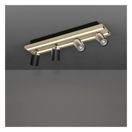 Eglo - LED Spotlight 4xLED/2.2W/230V + 2xLED/1.2W + 2xLED/2W beige/black