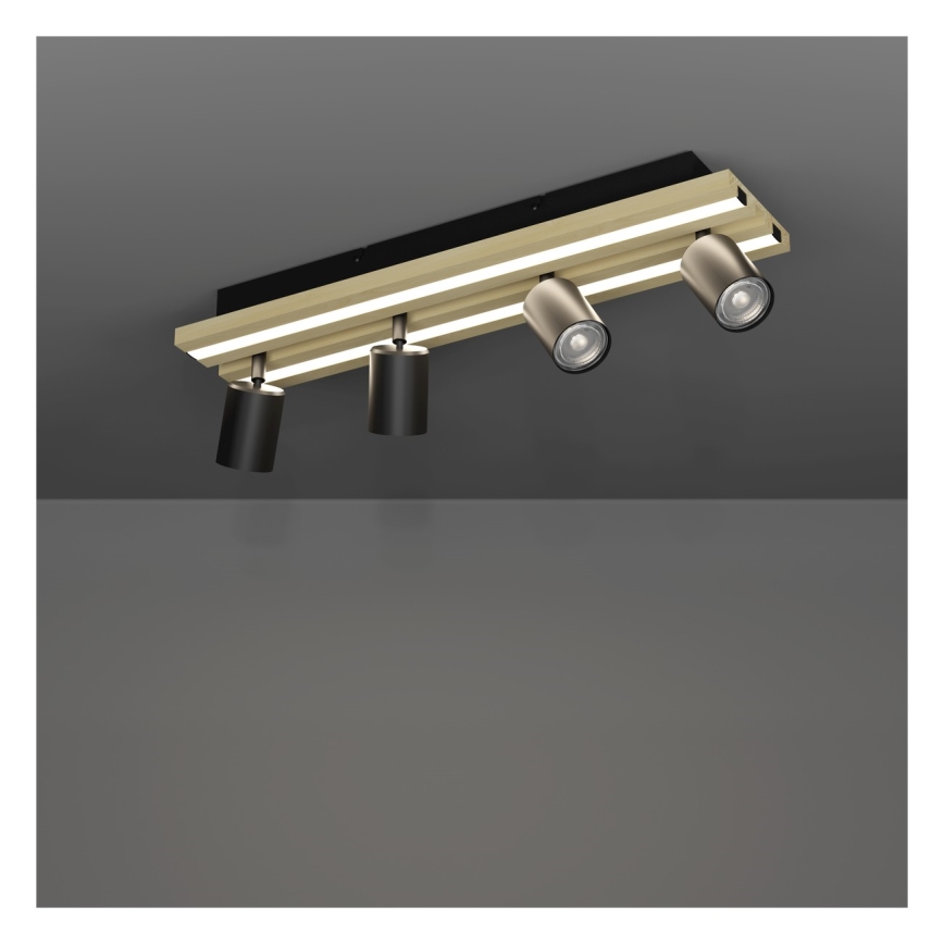 Eglo - LED Spotlight 4xLED/2.2W/230V + 2xLED/1.2W + 2xLED/2W beige/black