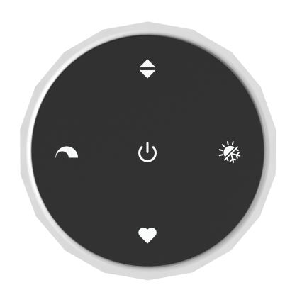 Eglo Stars of Light - Dimmable LED cable-suspended pendant light LED/40W/230V 2200-6500K white + remote control