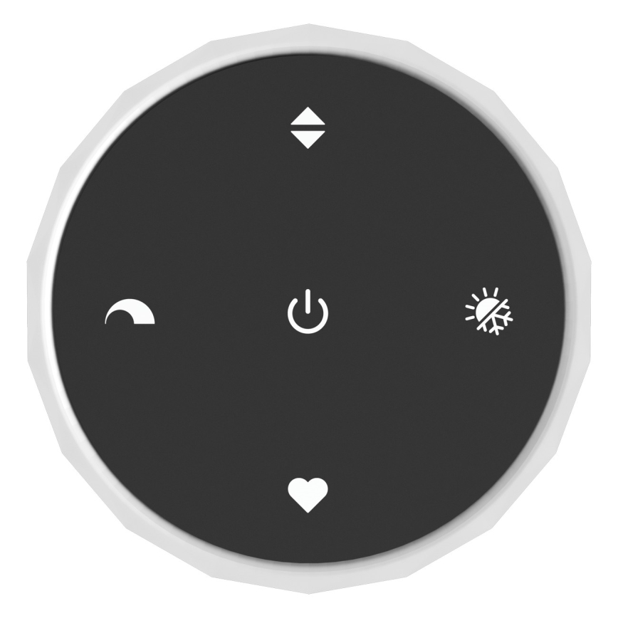 Eglo - Dimmable LED pendant on cable LED/24,8W/230V 2200-6500K black + remote control