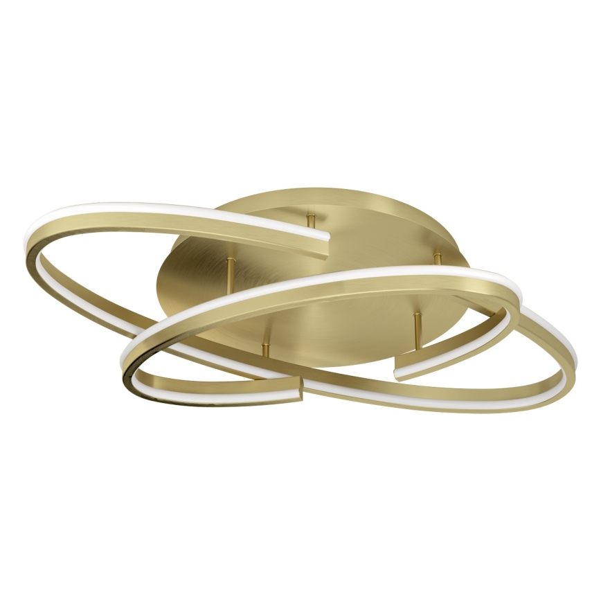 Eglo - Dimmable LED Ceiling Light LED/40W/230V 2200-6500K Gold + Remote Control