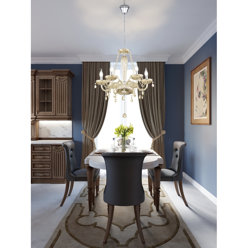 Eglo - Chandelier 6xE14/40W/230V