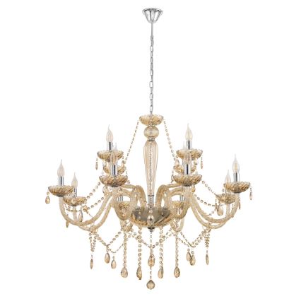 Eglo 39094 - Chandelier BASILANO 12xE14/40W/230V