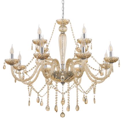 Eglo 39094 - Chandelier BASILANO 12xE14/40W/230V