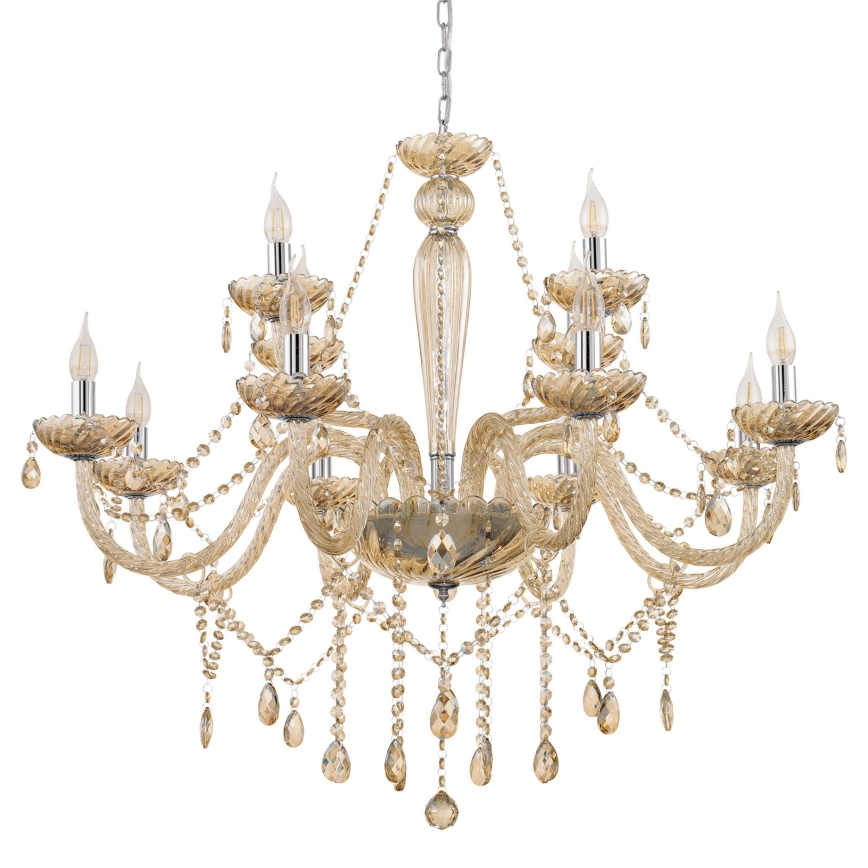 Eglo 39094 - Chandelier BASILANO 12xE14/40W/230V