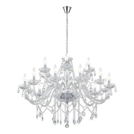 Eglo 39103 - Chandelier BASILANO 1 18xE14/40W/230V