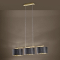 Eglo 39225 - Cable-hung pendant light DOLORITA 3xE27/60W/230V