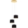 Eglo 39226 - Chandelier DOLORITA 3xE27/60W/230V
