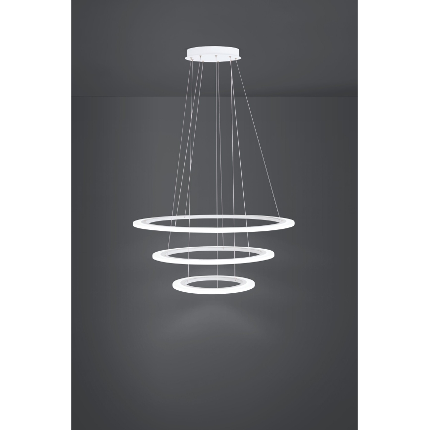 Eglo - Dimmable LED cable-suspended pendant, LEDs: 45W/230V + 33W + 19.5W