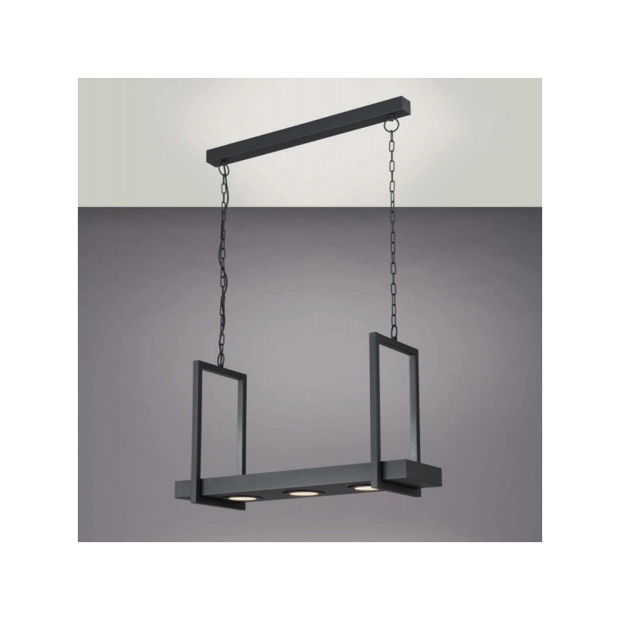 Eglo - LED RGB Dimming chandelier on a chain 3xLED/6W/230V + remote control