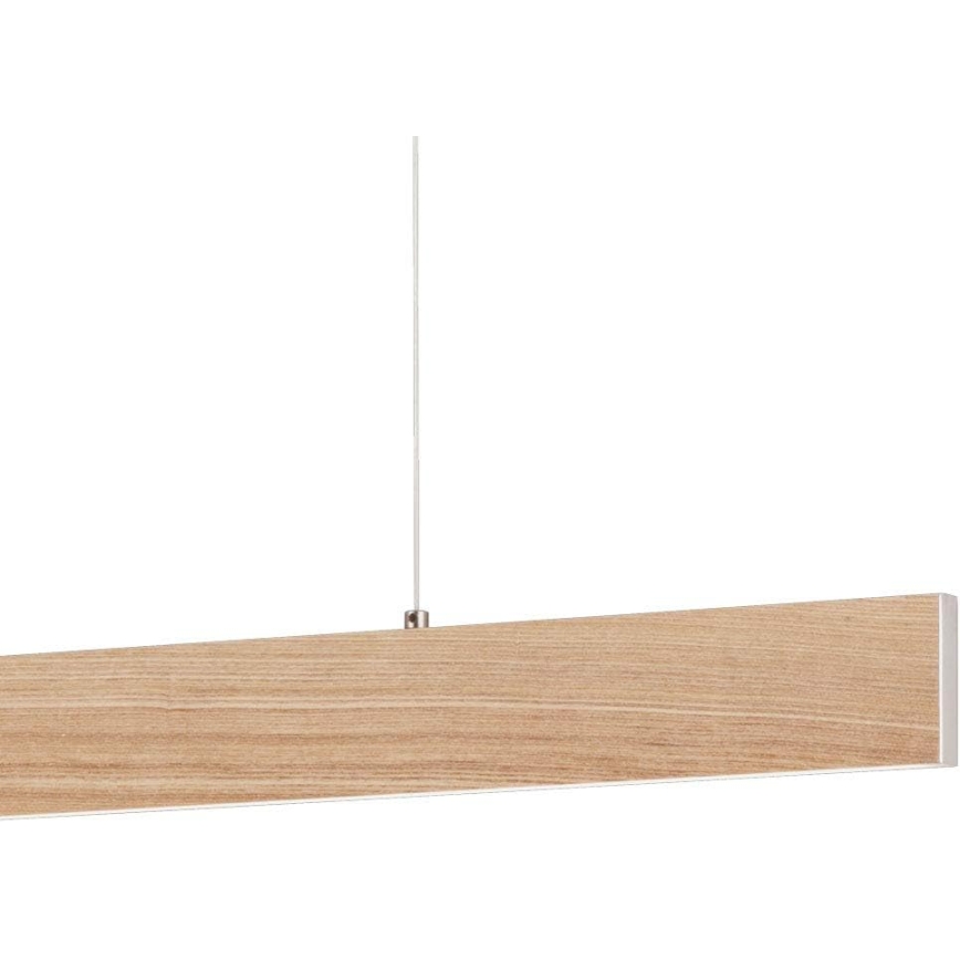 Eglo Stars of Light 39344 - CLIMENE cable-hung LED pendant light LED/17W/230V + LED/4.2W, oak