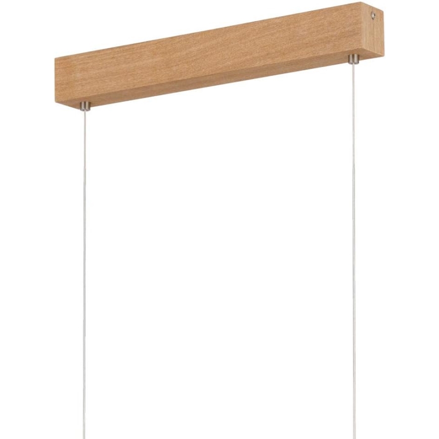 Eglo 39344 - CLIMENE LED Cable Pendant Light LED/17W/230V + LED/4.2W Oak