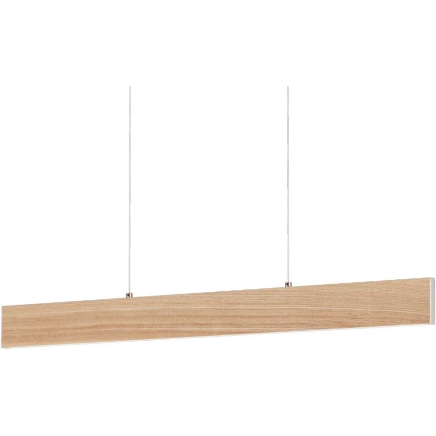 Eglo 39344 - CLIMENE LED Cable Pendant Light LED/17W/230V + LED/4.2W Oak