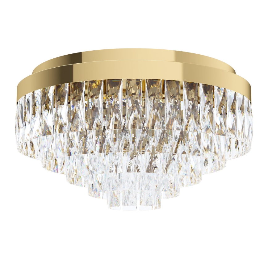 Eglo - Ceiling light 8xE14/40W/230V golden