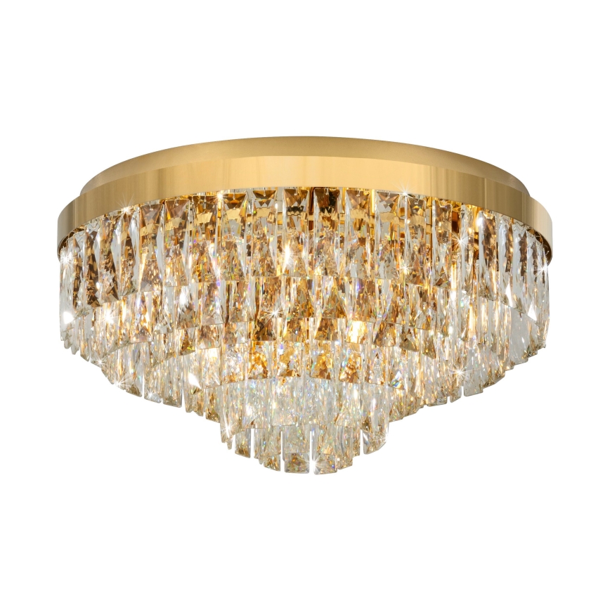 Eglo - Ceiling light 11xE14/40W/230V golden